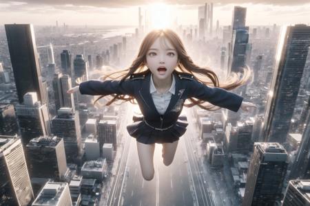 flying girl