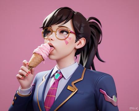 D.Va Academy Skin (Pony & Illustrious)