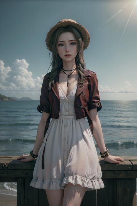 final fantasy 7 remake- Aerith - Alice - CG - Like