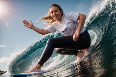 OpenPose, surfing