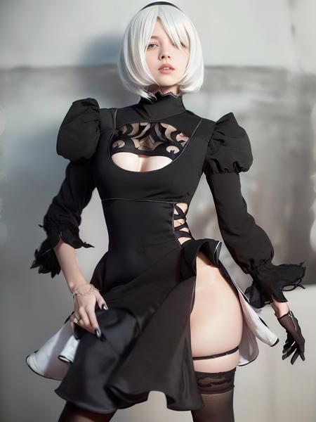 2B Cosplay (Yorha unit no 2 type B) Lora版本V1.0 (ID: 18382)
