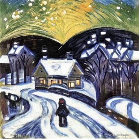 Edvard Munch Style