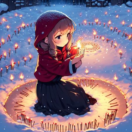 girl like lit match