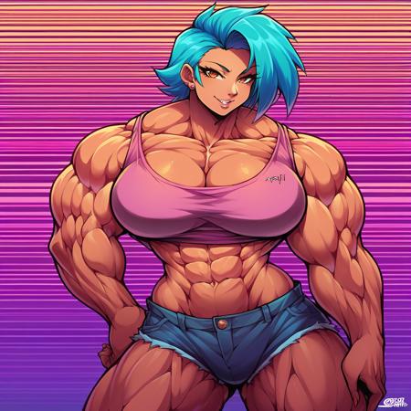 Extreme Muscular Concept [Pony, Animagine XL]