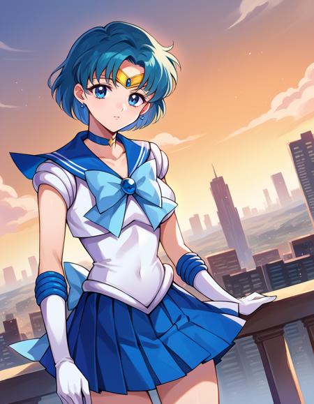 Ami Mizuno (水野 亜美) / Sailor Mercury (セーラーマーキュリー) - Sailor Moon (美少女戦士セーラームーン) - COMMISSION W/ DATASET