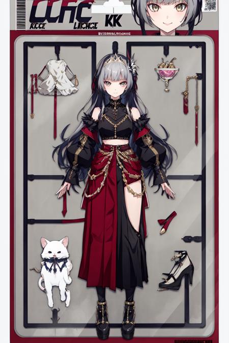 【Concept】Girl model kit | 【概念】少女模玩