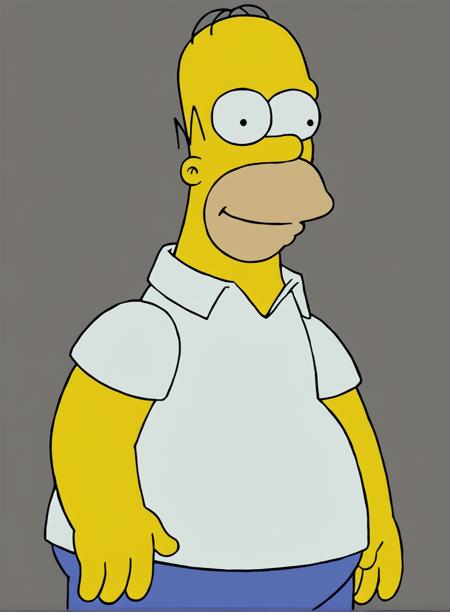 Homer Simpson (The Simpsons) Pony + Illustrious commission