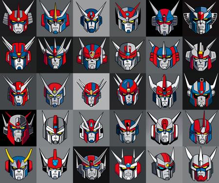 Japan Style Robot Avatar Icon
