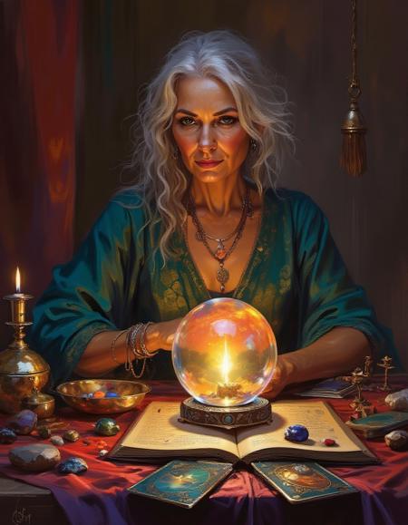 Eldritch Digital Painting  | for Flux.1 dev