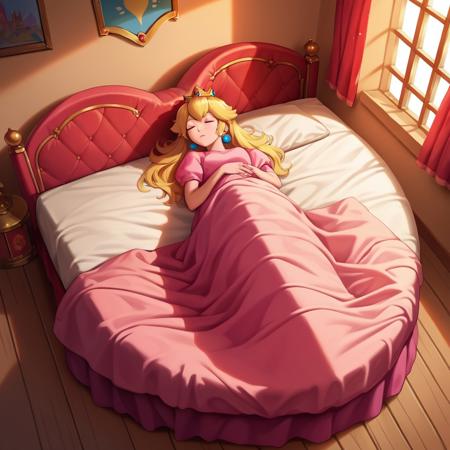 Heart-shaped Bed (pony diffusion)