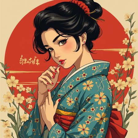 Hokusai's Ukiyo-e Dreamscapes LoRA