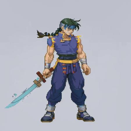 Capcom CPS2 Sprite Style