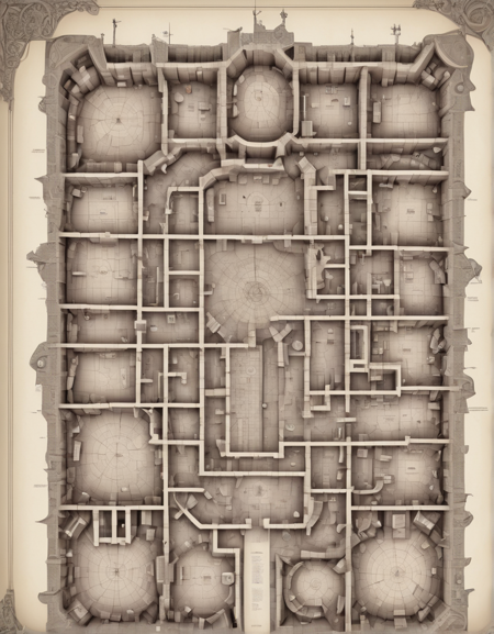 Surreal Floor Map