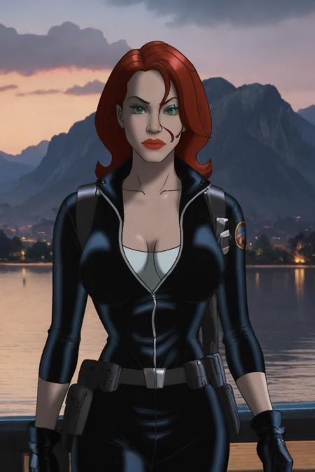 Black Widow | 2 Attires | Ultimate Avengers: The Movie | KoFi Commissioned | ownwaifu版本v1.0 (ID: 470313)