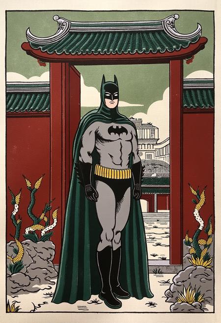 Dong Ho art Flux by Lâm Panda