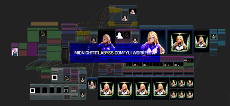 Midnight1111_Abyss ComfyUI Workflow版本01.18.25 (ID: 1301061)