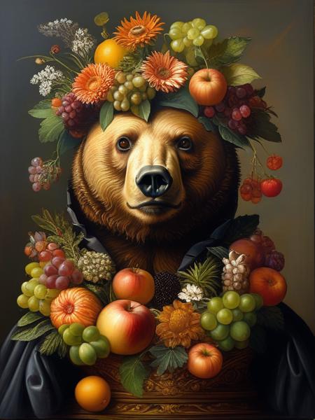 style of Giuseppe Arcimboldo [SDXL] 108版本v1.0 (ID: 493967)