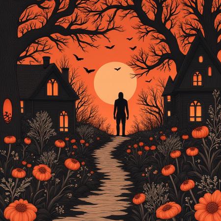 Floral Halloween版本V1 (ID: 958671)