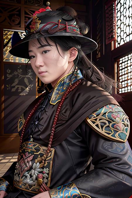 Qing dynasty constable uniform