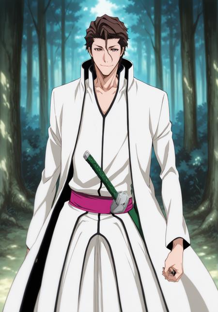 Aizen Sosuke(Bleach) (3 Outfits) | 1.5 SD/PONY/Illustrious