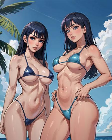 Aika Kittie's - Fashion Nova High Leg Metallic String Bikini