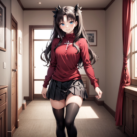 Rin tohsaka  LORA and(Pony)  from fate stay night visual novel