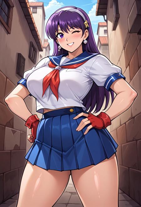 Athena Asamiya (The King of Figthers )(Pony)
