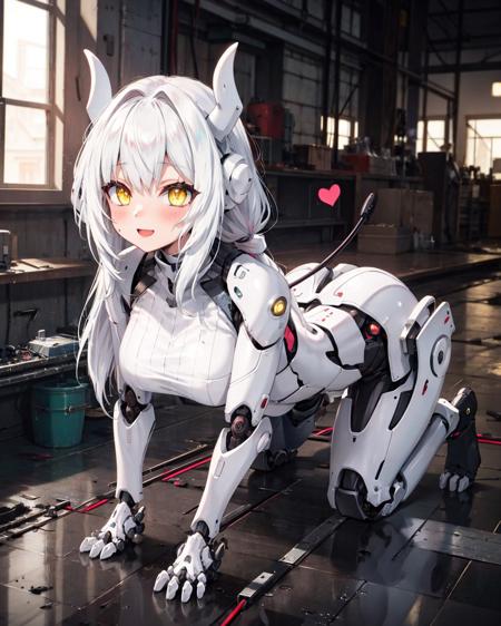 Highly Mechanized Prosthetic Quadruped/Mechanical Beast (Girl) 四足机械兽/兽娘