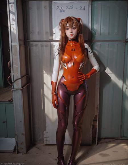Latex Asuka Langley Soryu Cosplay | SD1.5 | Multiple Outfits