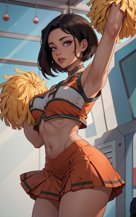 UA Cheerleader Uniform | Clothing Concept | BNHA | ownwaifu