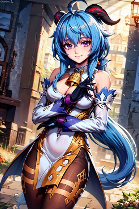 Ganyu: Cocogoat  | 甘雨 (Genshin Impact) [Illustrious & SD1.5]