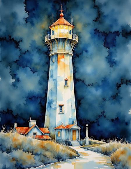 Watercolor painting