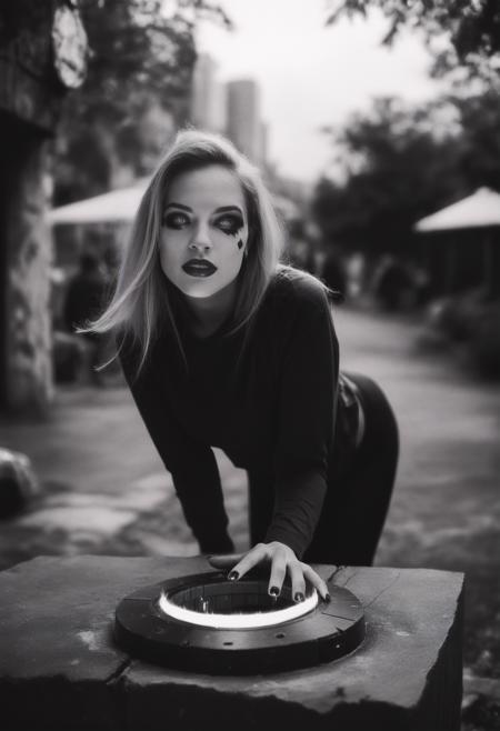 Monochrome portraiture