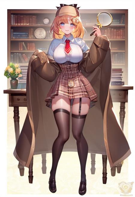 Amelia Watson (4 outfits + Smol Ame) for PonyXL