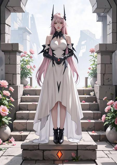 Theresa from Arknights Flux