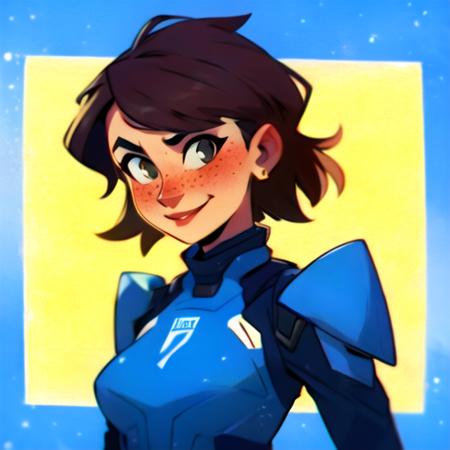 Vibrant Webcomic Art Style