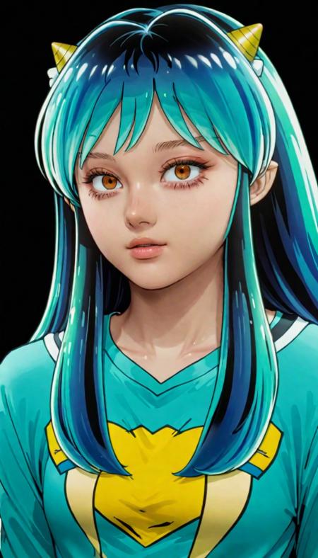 Lum from Urusei Yatsura (Stylized)
