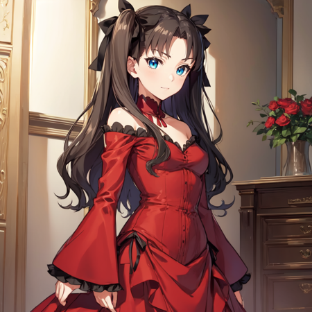 Rin tohsaka  LORA and(Pony)  from fate stay night visual novel