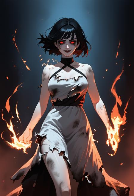 Burnt clothes / Torn clothes