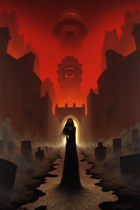 Zdzislaw Beksinski - ArtStyle (FLUX)