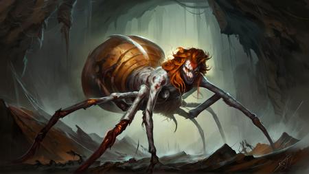 Arachnid - Creature Concept - Pony