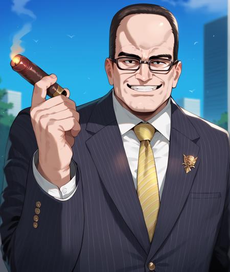 Senator Armstrong - Metal Gear Rising: Revengeance | PonyXL版本v1 (ID: 731629)