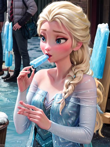 Scene - Eating Popsicle