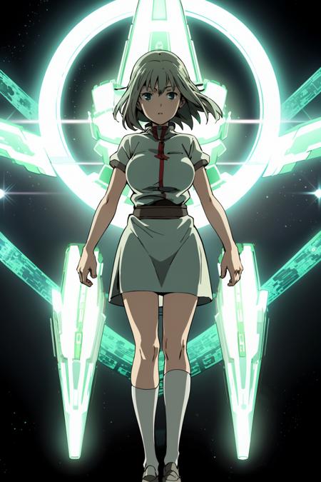 psycho-frame light (gundam's green light)