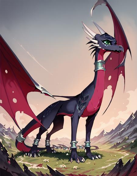 Corrupted Cynder【 The legend of Spyro - A New Beginning 】- 【PONY - FLUX - DSXL】