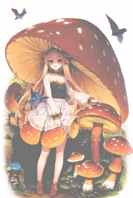 Mushroom Girl/蘑菇娘设计