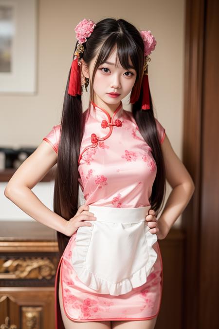 一件简单的小旗袍 a simple short qipao