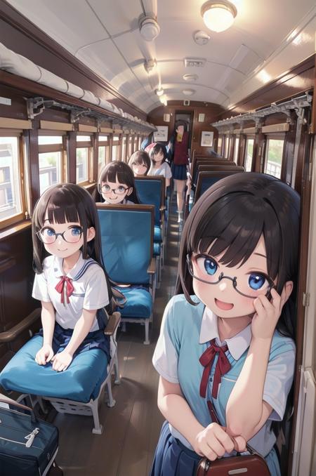 オハ35 / JNR oha35 train interior SD15
