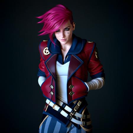 Vi  - Arcane / League of Legends - Realistic Flux1.D &SDXL