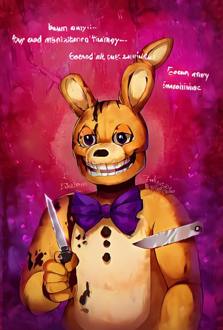 Springtrap / Spring bonnie / The Yellow Rabbit FNAF movie / Five Nights at Freddy's movie